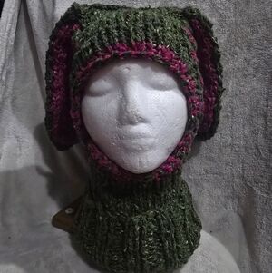 "Rose Garden" Bunny Balaclava